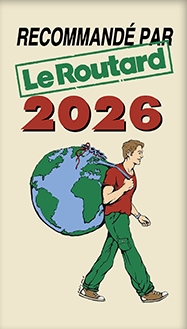 Plaque guide du Routard 2026